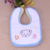 Baby crystal velvet saliva towel, letter embroidered waterproof bib, cartoon rice bag, embroidered bib details Picture